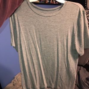 Grey short sleeve